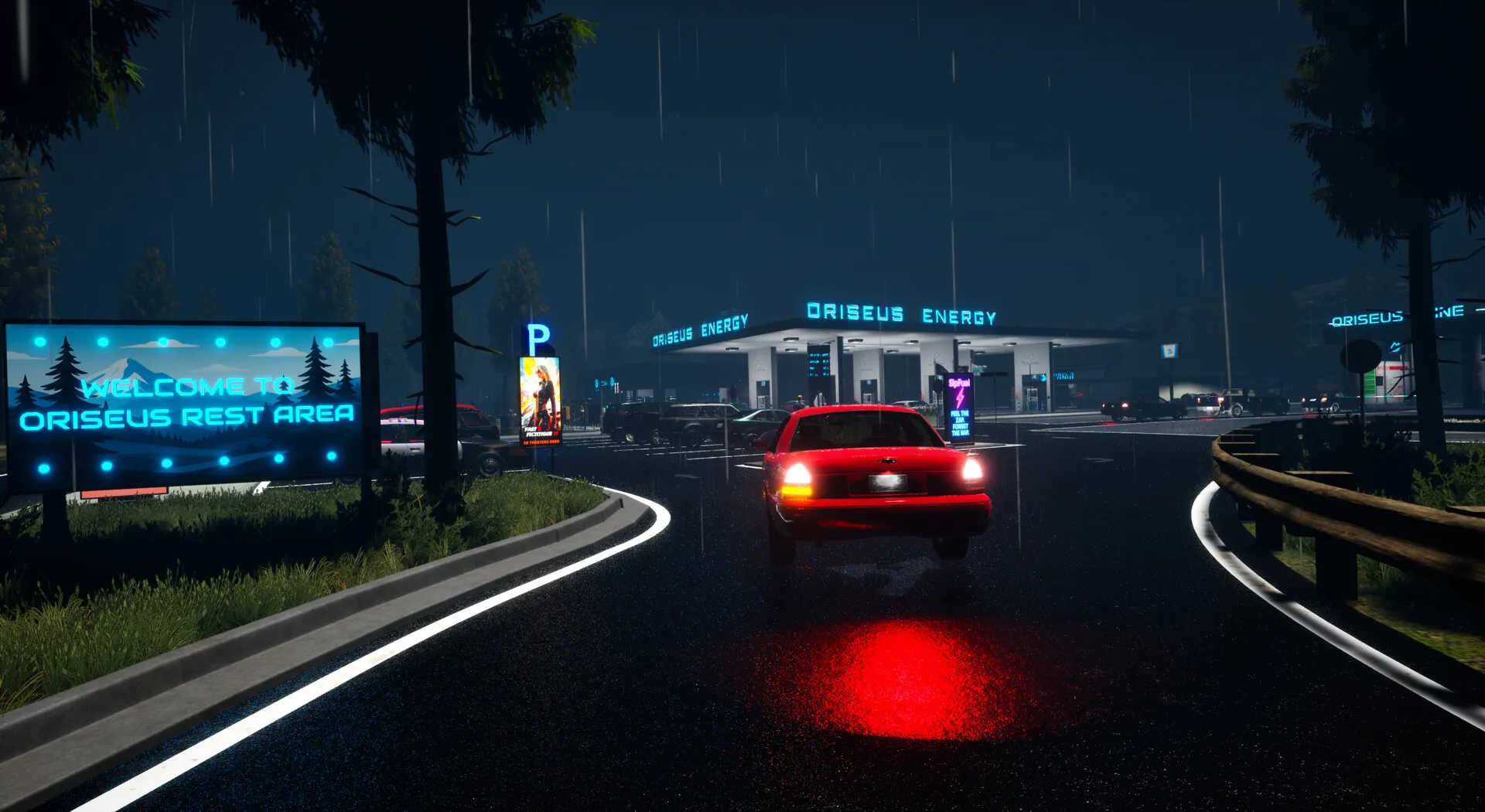 休息区模拟器/Rest Area Simulator