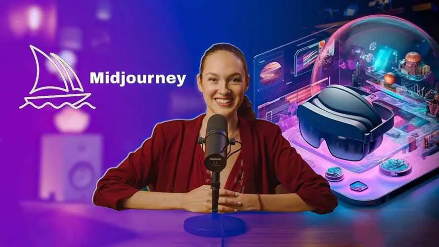 Midjourney AI图像创作课：提示词设计，风格探索，零基础掌握AI绘画核心技能