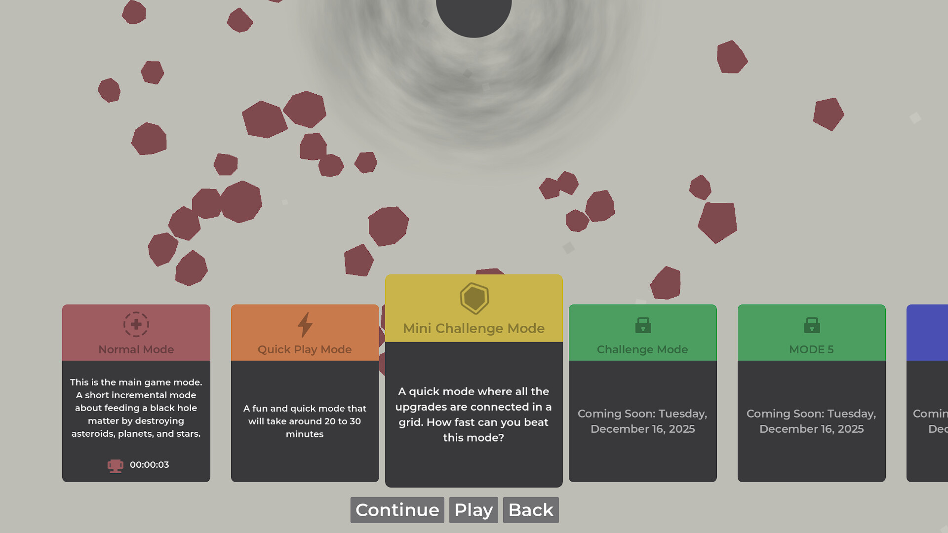 关于喂养黑洞的游戏/A Game About Feeding A Black Hole