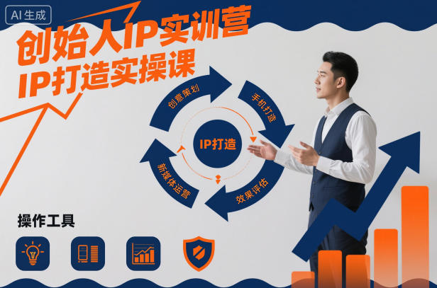 创始人IP实训营，IP打造实操课|创始人ip打造实操