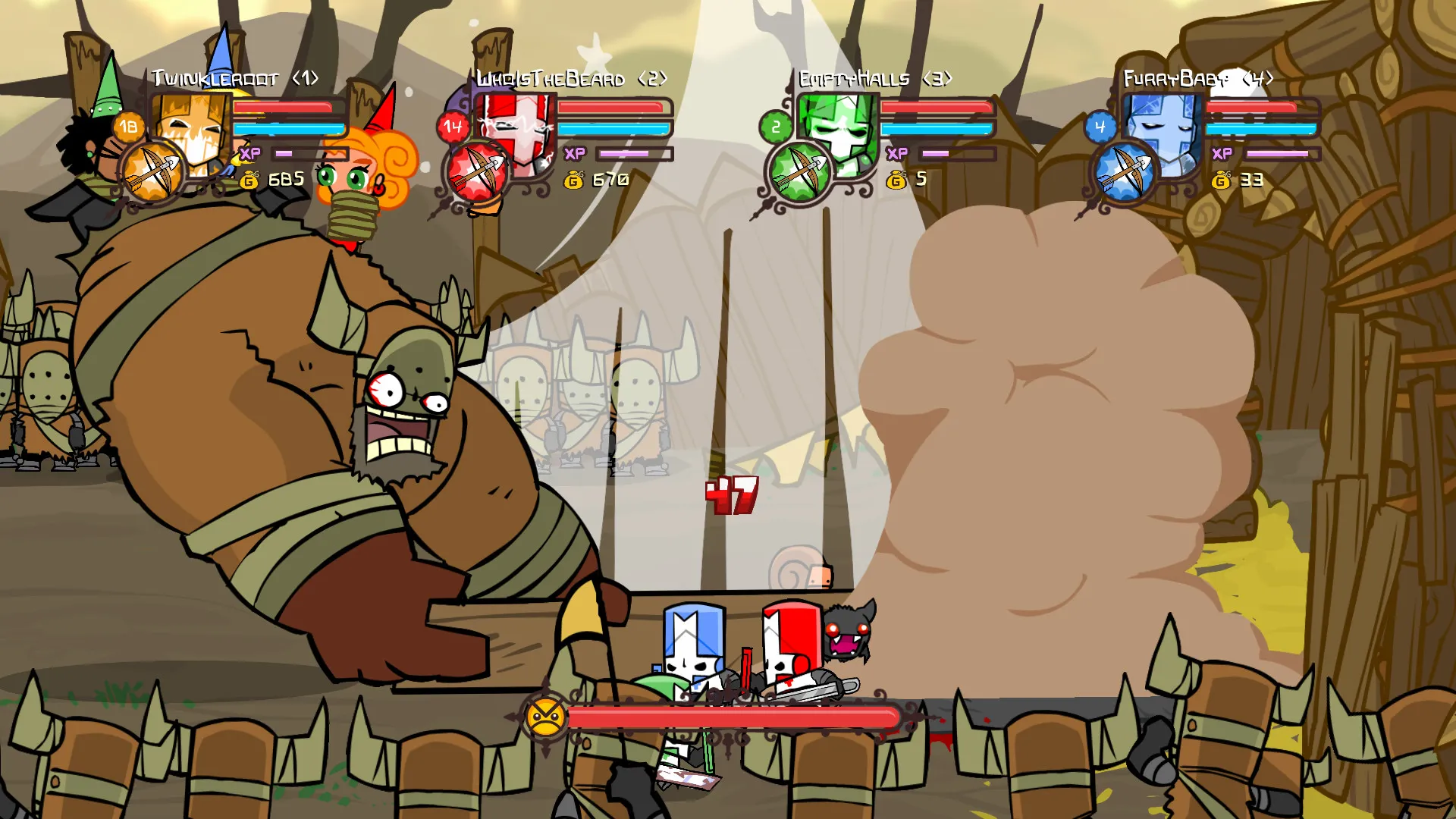 城堡毁灭者/城堡破坏者/Castle Crashers/支持网络联机