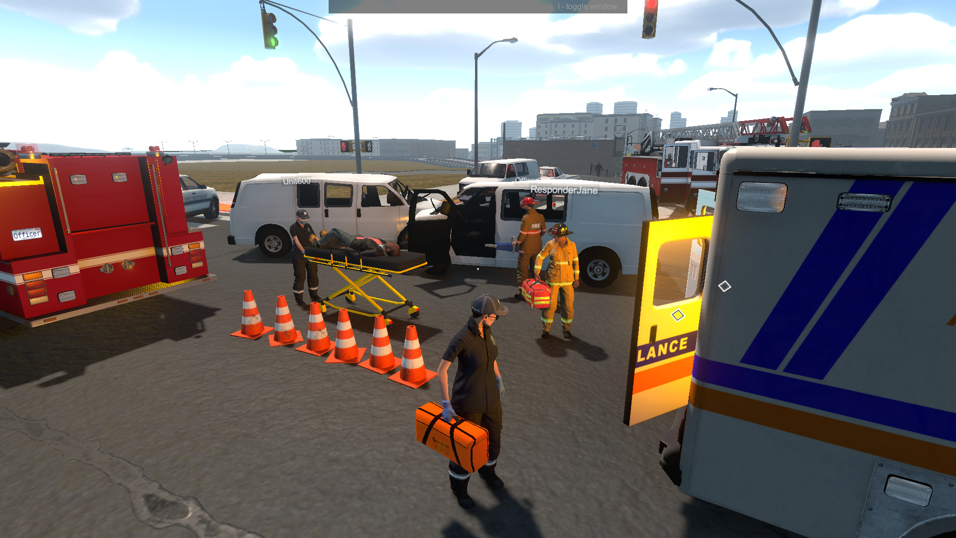 消防模拟/警情模拟/急救模拟/Flashing Lights - Police, Firefighting, Emergency Services Simulator