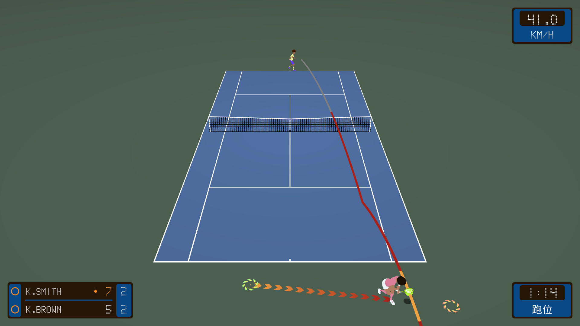 截线者：网球战术/Line Clipper: Tennis Tactics