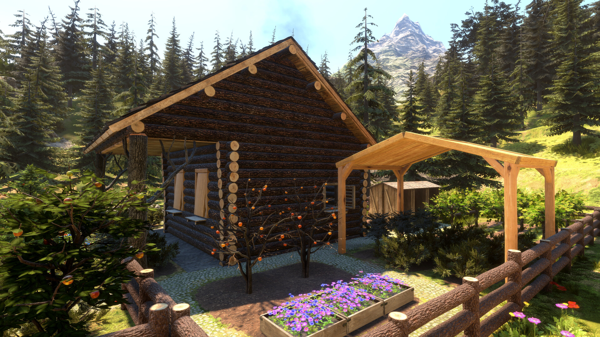 温馨小木屋/Log Away|温馨小木屋的美句