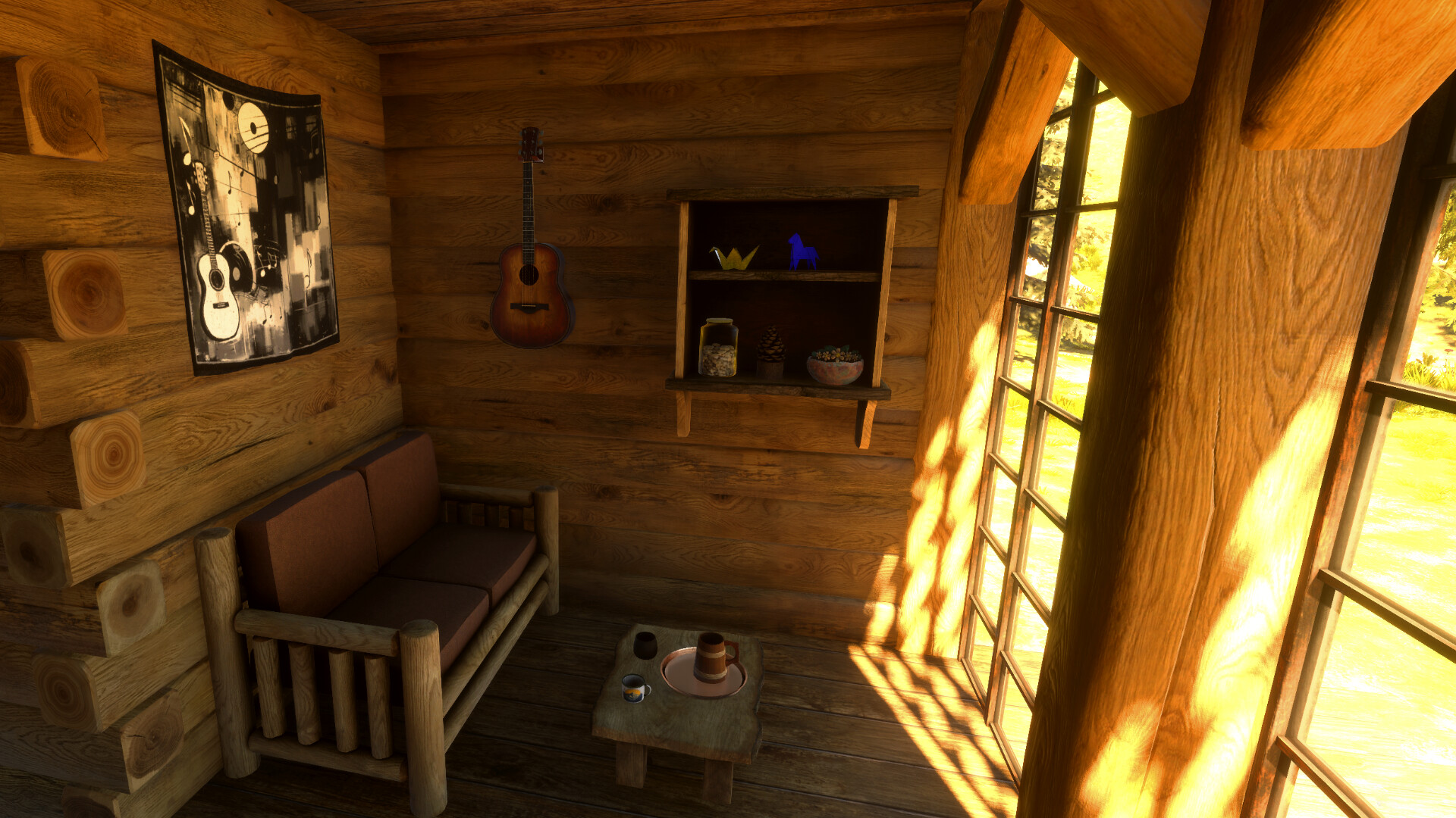 温馨小木屋/Log Away|温馨小木屋的美句