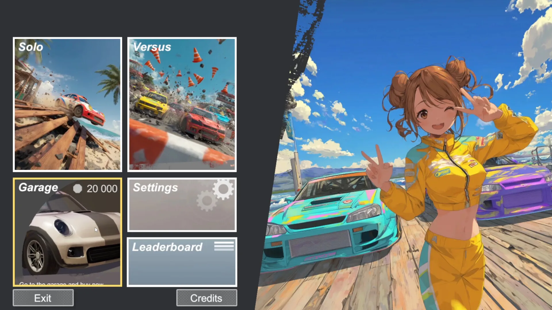 霓虹弯道赛车/Neon Curves Racing